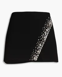 A.L.C. Dylan crystal-embellished crepe mini skirt - Black Black