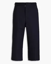 Maison Margiela Cropped twill pants - Blue Blue