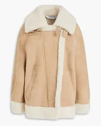 IRO Kumari shearling jacket - Neutral Neutral