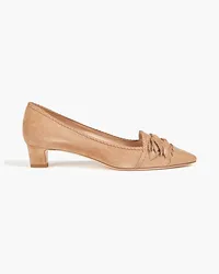 TOD'S Embellished nubuck pumps - Neutral Neutral