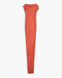 Rick Owens Jersey maxi dress - Orange Orange