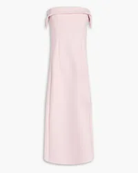 Philosophy Di Lorenzo Serafini Strapless ponte midi dress - Pink Pink