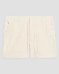 Onia Expedition cotton-corduroy shorts - White White