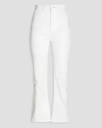 Rag & Bone Casey high-rise kick-flare jeans - White White