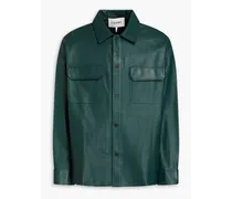 Leather shirt - Green