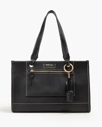 See by Chloé Damen pebbled-leather tote - Black Black