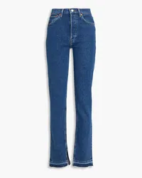 RE/DONE High-rise bootcut jeans - Blue Blue