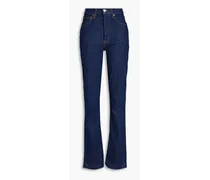 70s high-rise bootcut jeans - Blue