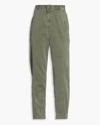 7 for all mankind Alexis gabardine tapered pants - Green Green