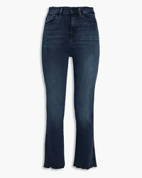 7 for all mankind Illusion high-rise flared jeans - Blue Blue