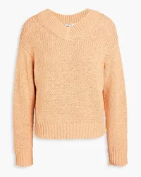 Vince Cotton-blend sweater - Orange Orange