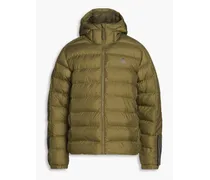 Itavic quilted shell hooded jacket - Green