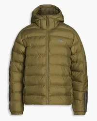 adidas Itavic quilted shell hooded jacket - Green Green