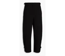 Ponte tapered pants - Black