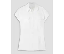 Tami cotton-poplin shirt - White