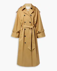 By Malene Birger Alanis oversized double-breasted cotton-blend twill trench coat - Neutral Neutral