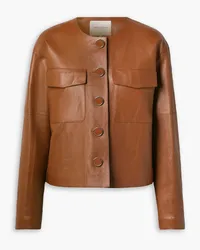 Lafayette148 Leather jacket - Brown Brown