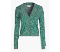 Knitted cardigan - Green