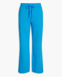 The Upside Penny cotton-blend jersey flared track pants - Blue Blue