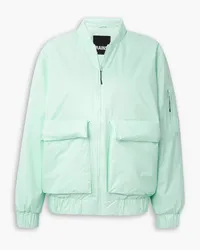 RAINS Fuse coated-shell bomber jacket - Green Green