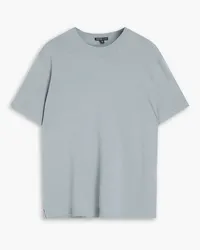 James Perse Linen-blend T-shirt - Blue Blue