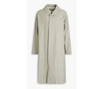 Ventus oversized cotton-blend twill coat - Gray
