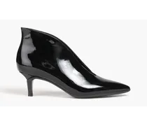 Gianvito Rossi Patent-leather ankle boots - Black Black