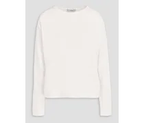 Cotton-jersey top - White