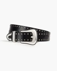 IRO Studded leather belt - Black Black