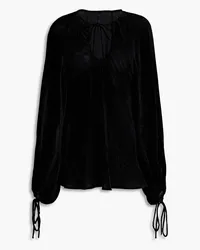 Petar Petrov Corduroy blouse - Black Black