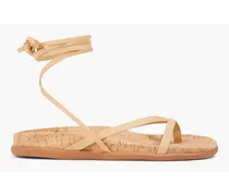 Glykeria leather sandals - Neutral