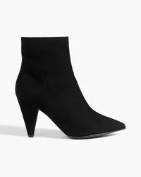 Gianvito Rossi Connie suede ankle boots - Black Black