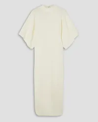 Rodarte Stretch-silk midi dress - White White