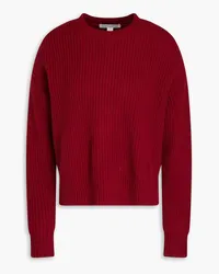 Autumn Cashmere Ribbed cashmere sweater - Burgundy Burgundy