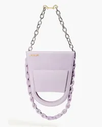 Jacquemus L'envers suede shoulder bag - Purple Purple