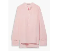 Eva silk crepe de chine blouse - Pink