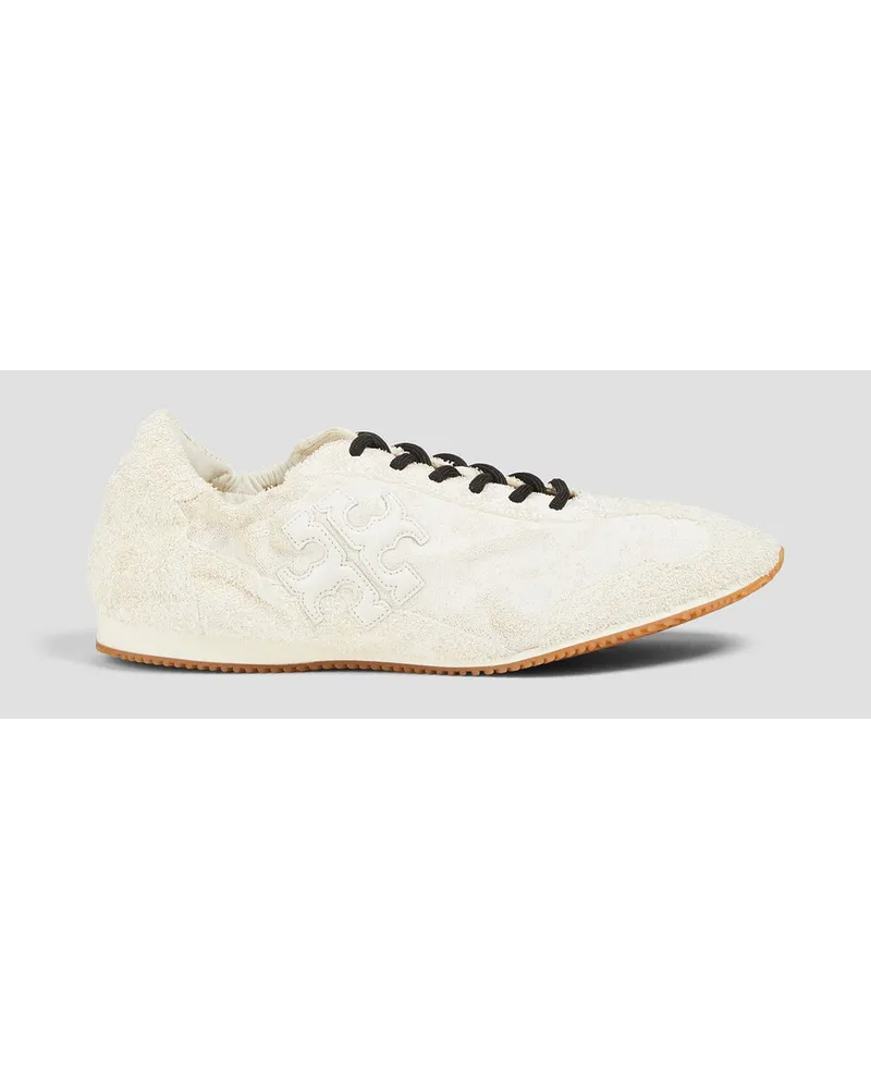 Tory Burch Brushed suede sneakers - White White