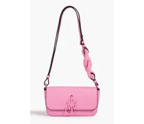Anchor leather shoulder bag - Pink