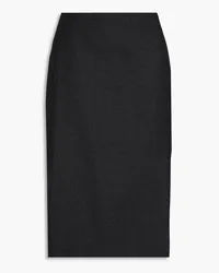 Theory Wool-twill skirt - Gray Gray