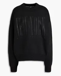 Alexander Wang Printed knitted sweater - Black Black