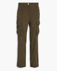 Versace Satin cargo pants - Green Green