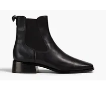 Thelma leather ankle boots - Black