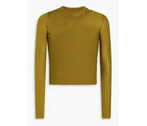 Geth layered cashmere sweater - Green