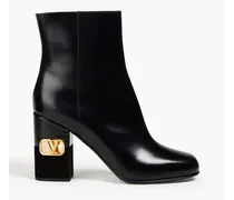 Valentino Garavani Leather ankle boots - Black Black