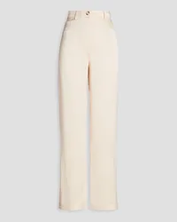 Nanushka Satin-crepe wide-leg pants - White White