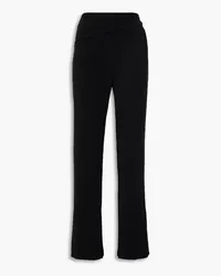 Nanushka Arun crepe straight-leg pants - Black Black