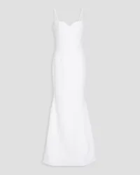 Rachel Gilbert Avery crepe gown - White White