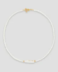 Zimmermann Gold-tone faux pearl necklace - White White