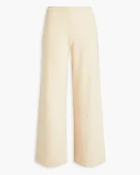 Vince Easy wool-blend wide-leg pants - White White