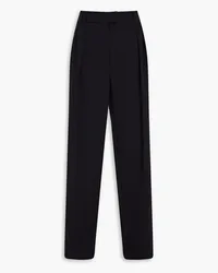 Valentino Garavani Wool-twill straight-leg pants - Blue Blue